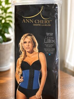 NEW Ann Chery Waist Trainer XXL Size 42 Black Colombian Shapewear Faja